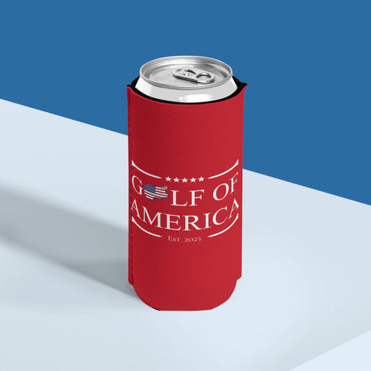 USA GOA Slim Can Cooler - Golf of America