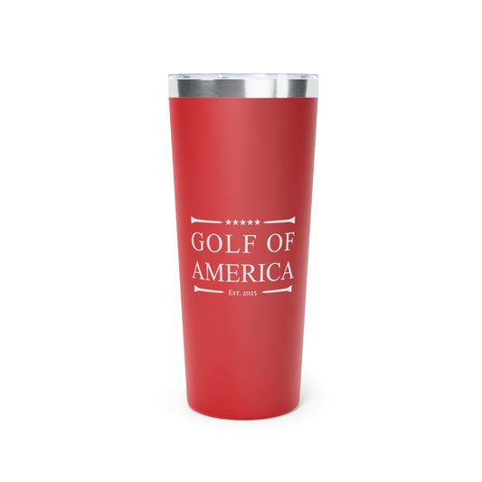 USA 22oz GOA Copper Vacuum Insulated Tumbler - Golf of America