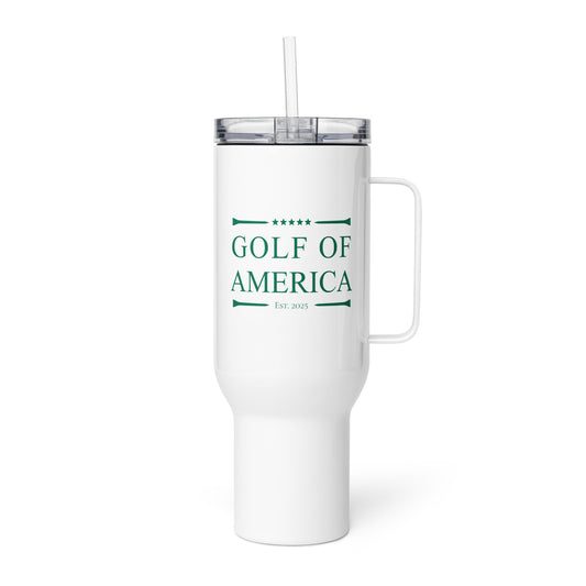 Golf of America 40oz Tumbler with Straw - Majors Collection - Golf of America