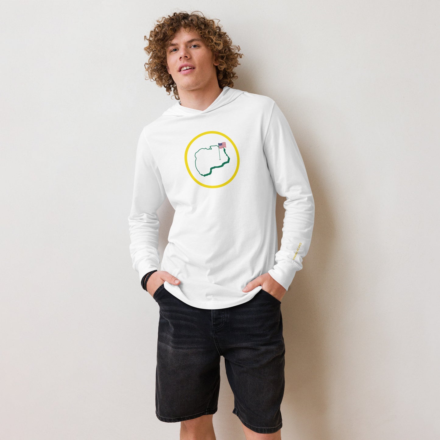 Golf of America Long-Sleeve Hoodie T-Shirt - Majors Collection - Golf of America
