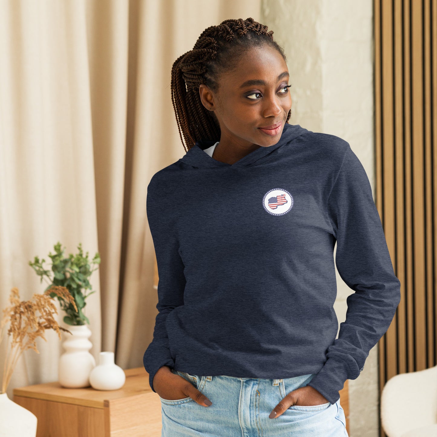 Golf of America USA Long-Sleeve Hoodie T-Shirt - Golf of America
