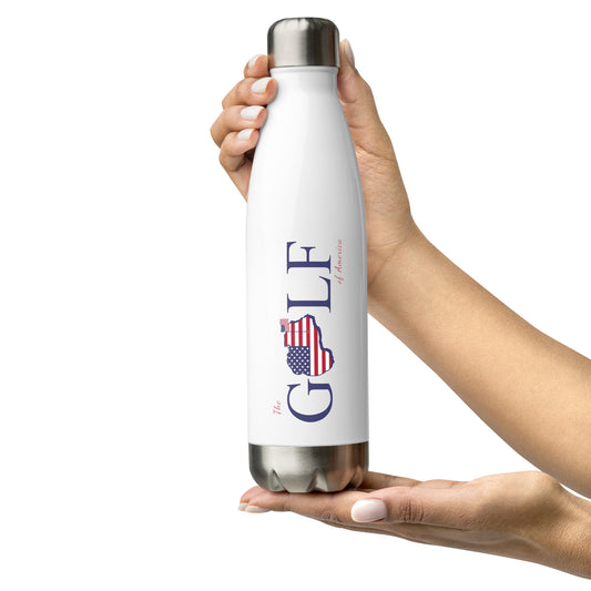 USA 17oz GOA Stainless Steel Water Bottle - Golf of America