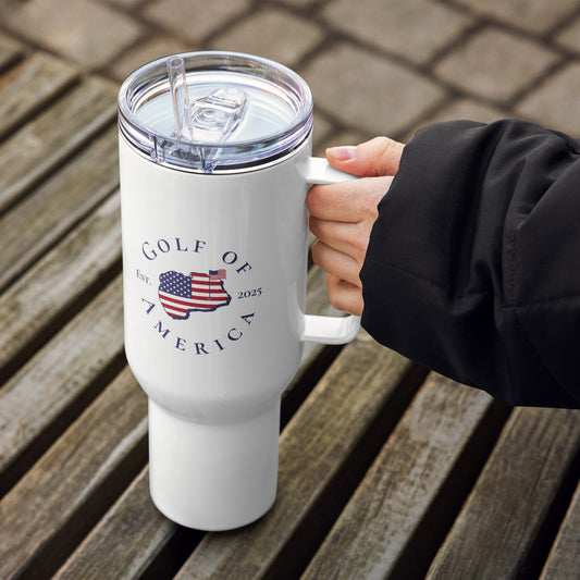 USA 40oz GOA Tumbler with Straw - Golf of America