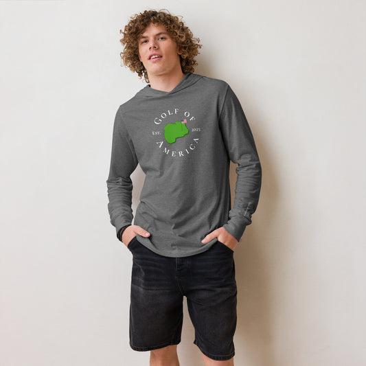 Classic GOA Long-Sleeve Hoodie Tee - Golf of America