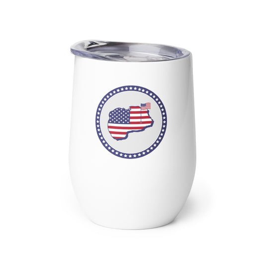 USA 12oz GOA Wine Tumbler - Golf of America