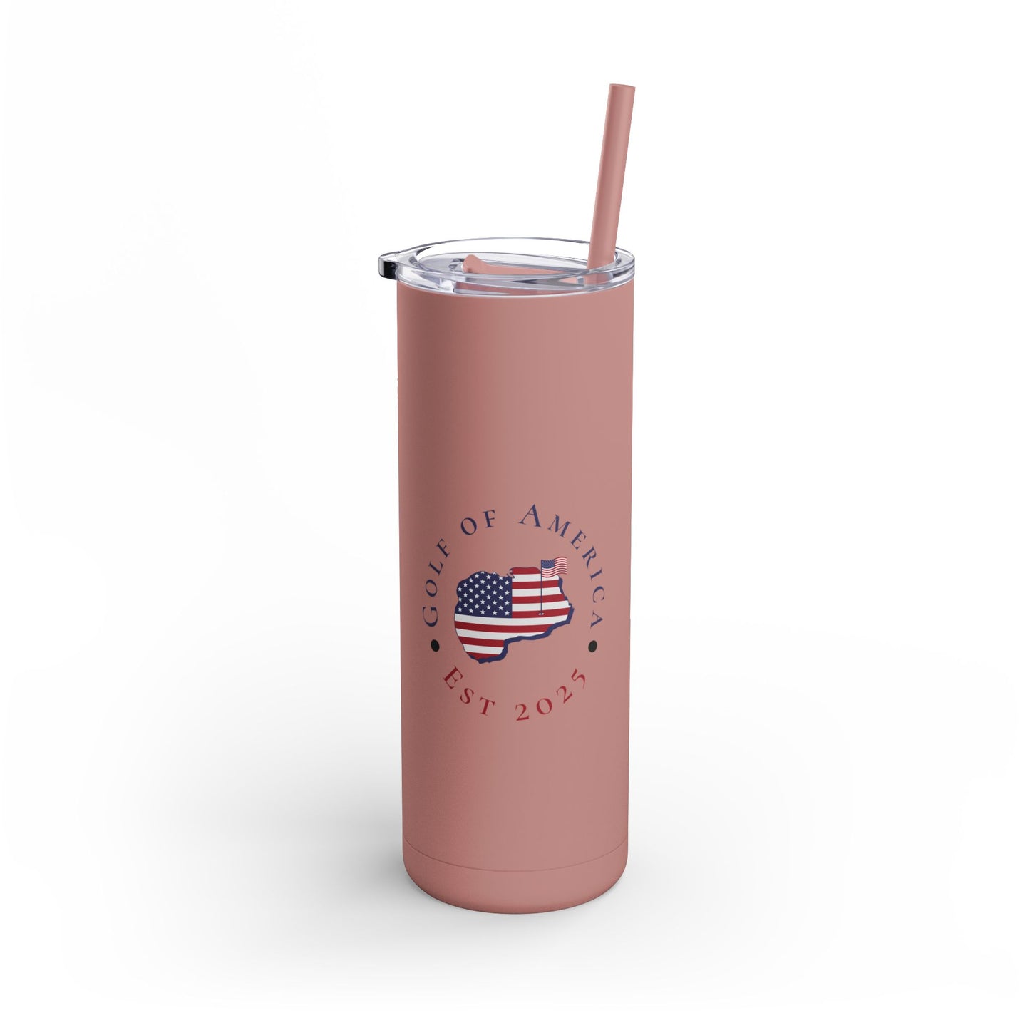 Golf of America 20oz Skinny Matte Tumbler - The American Major Collection