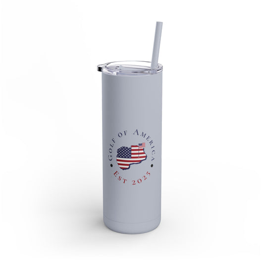Golf of America 20oz Skinny Matte Tumbler - The American Major Collection