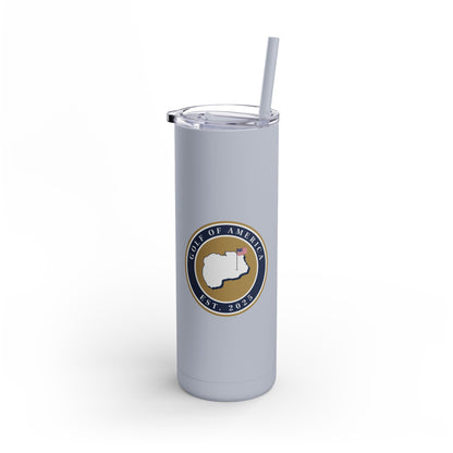 Golf of America 20oz Skinny Matte Tumbler - Majors Collection - Golf of America