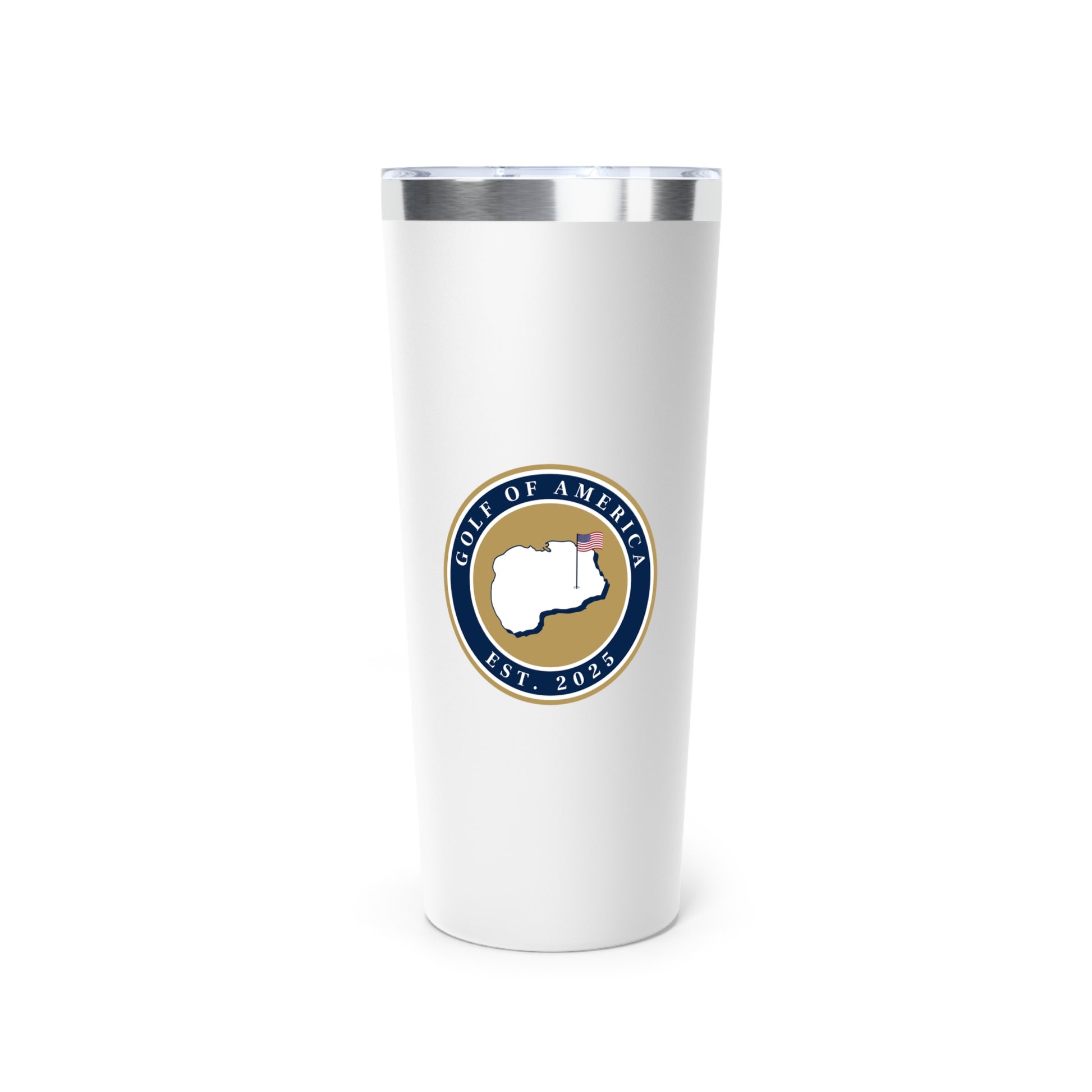 Golf of America 22oz Copper Vacuum Insulated Tumbler - Majors Collection - Golf of America