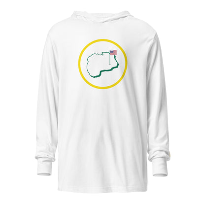 Golf of America Long-Sleeve Hoodie T-Shirt - Majors Collection - Golf of America