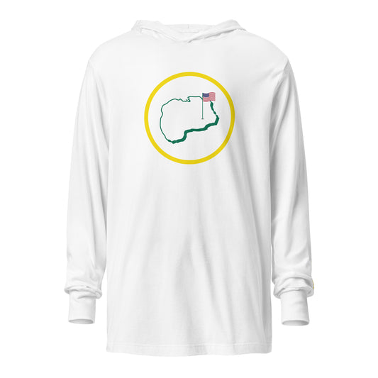 Golf of America Long-Sleeve Hoodie T-Shirt - Majors Collection - Golf of America