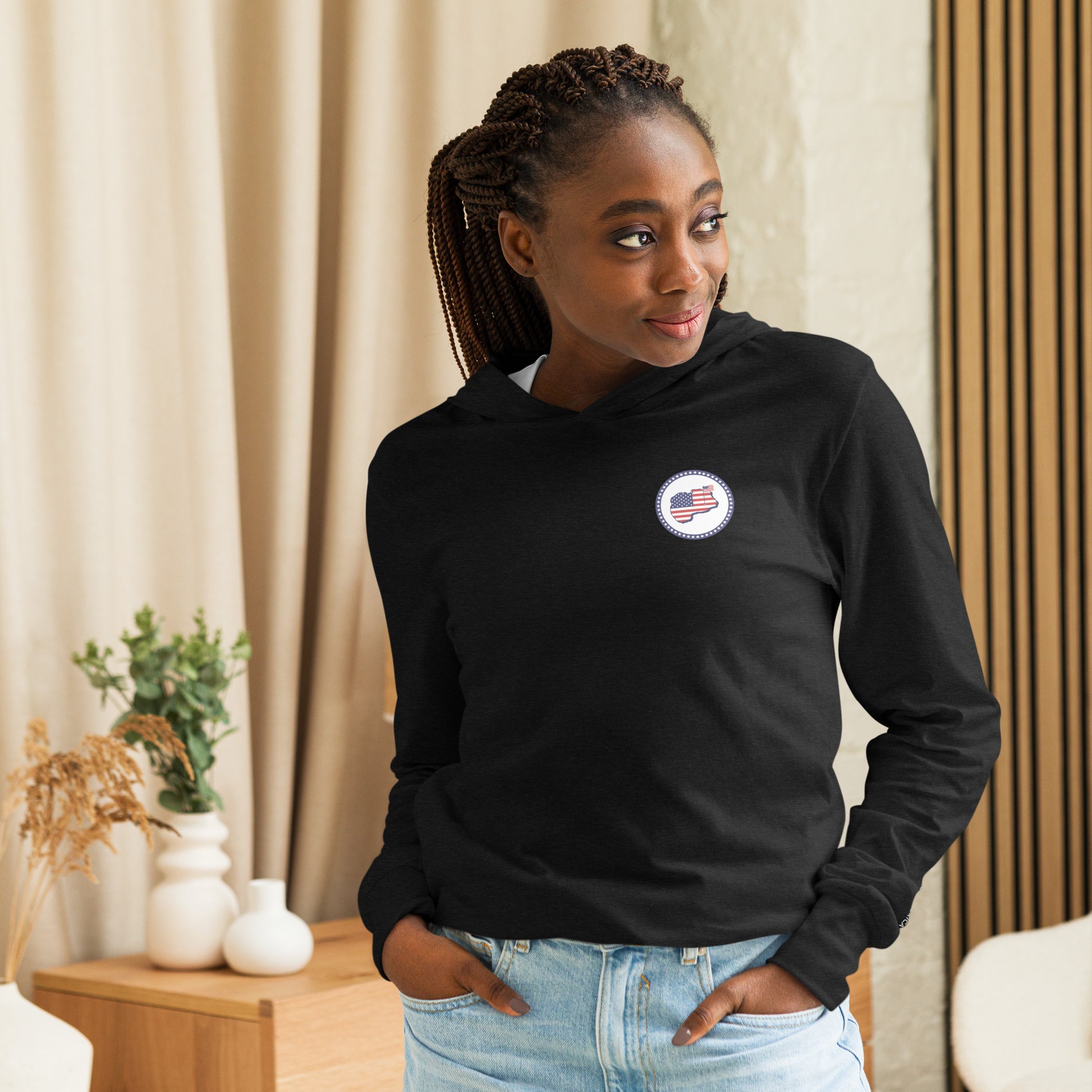 Golf of America USA Long-Sleeve Hoodie T-Shirt - Golf of America