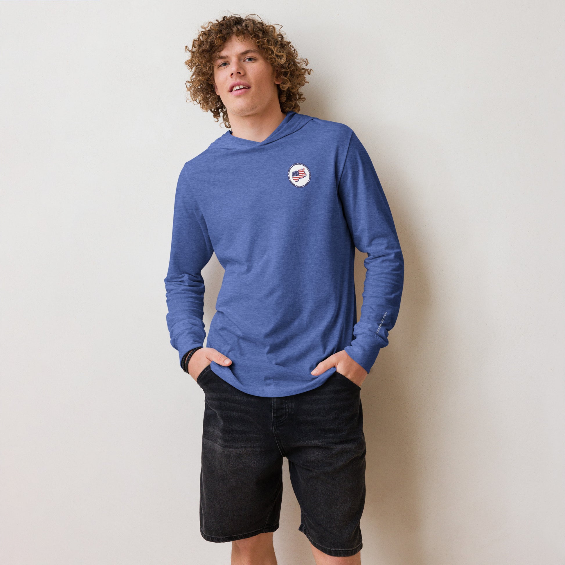 Golf of America USA Long-Sleeve Hoodie T-Shirt - Golf of America