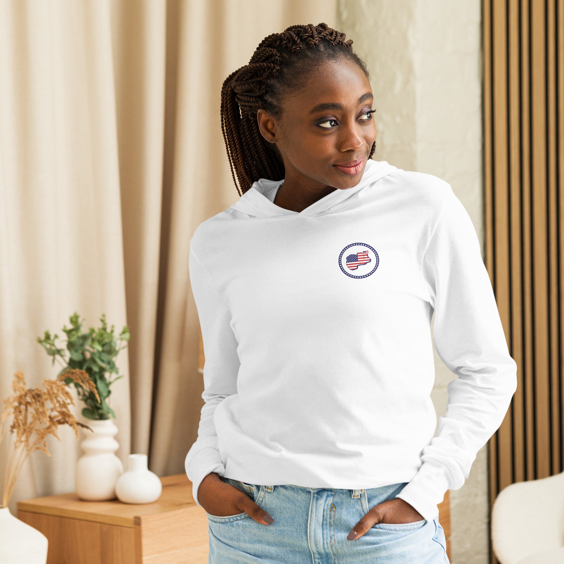Golf of America USA Long-Sleeve Hoodie T-Shirt - Golf of America