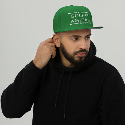 Golf of America Snapback Hat