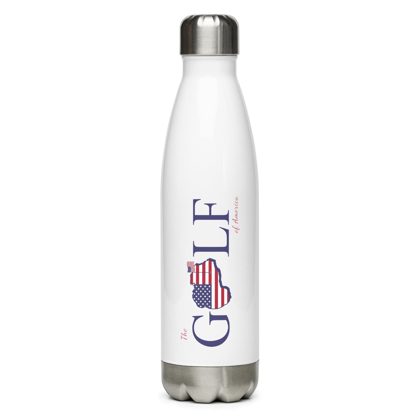USA 17oz GOA Stainless Steel Water Bottle - Golf of America