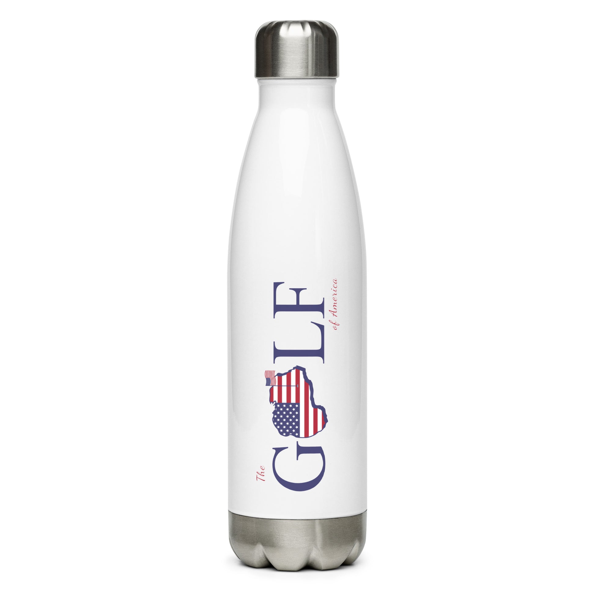 USA 17oz GOA Stainless Steel Water Bottle - Golf of America