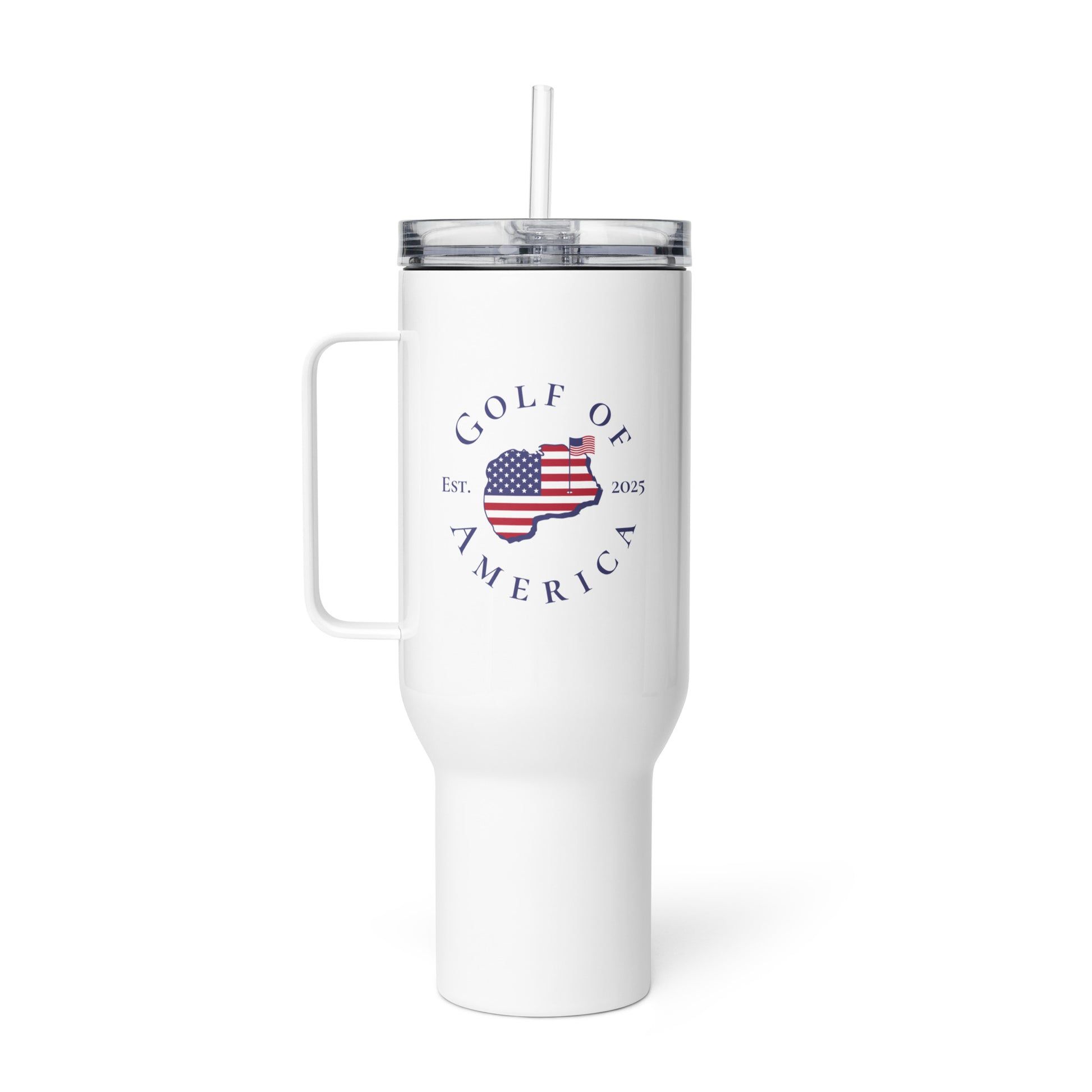USA 40oz GOA Tumbler with Straw - Golf of America