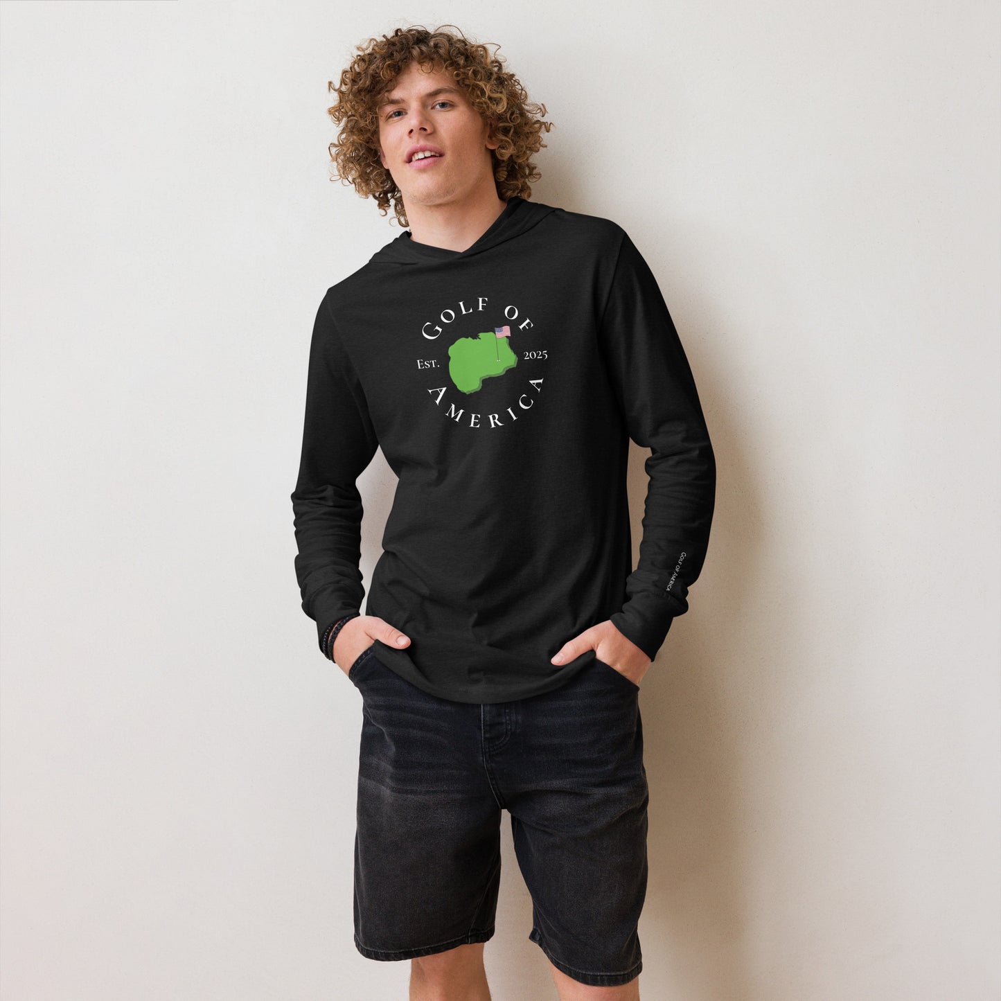 Classic GOA Long-Sleeve Hoodie Tee - Golf of America