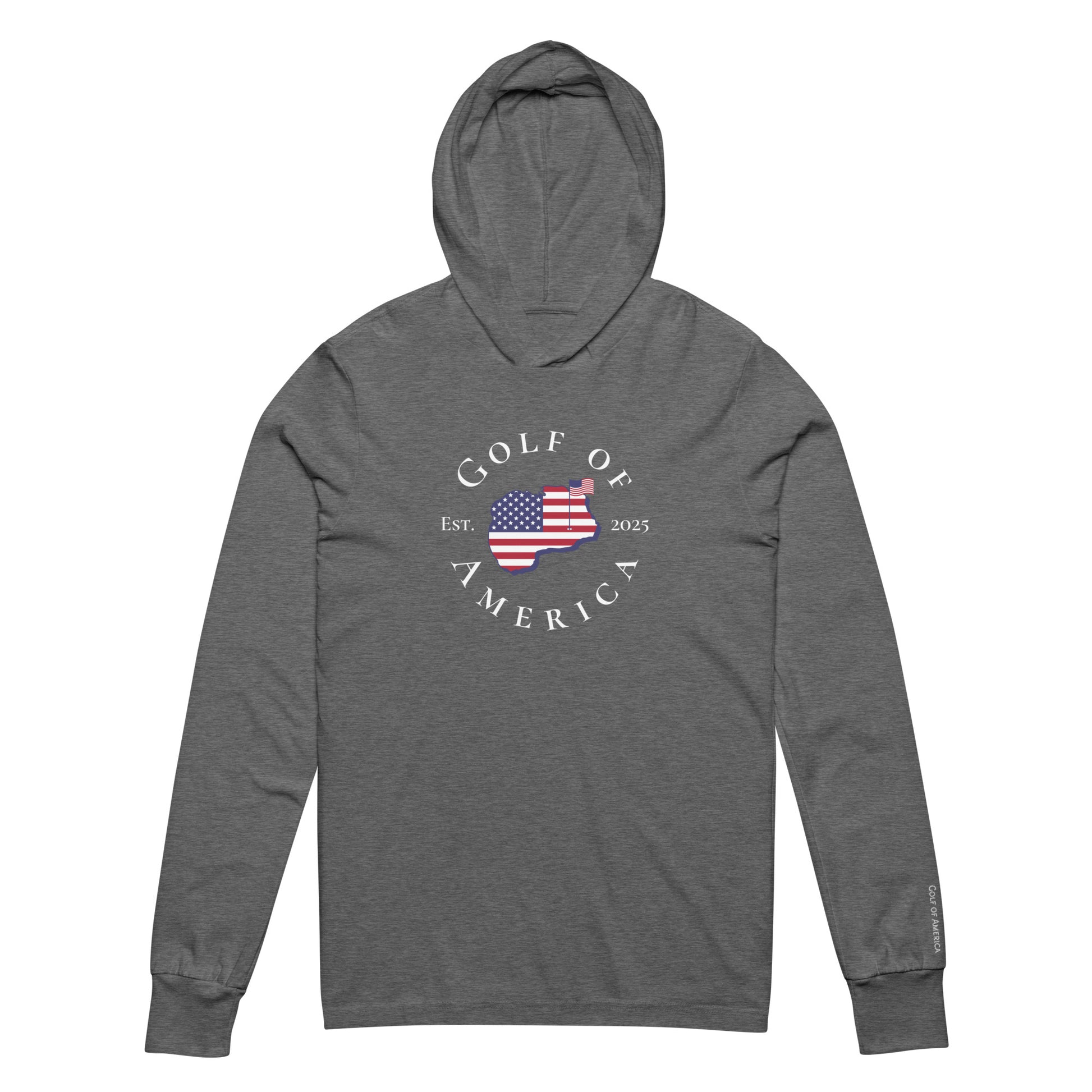 USA GOA Long-Sleeve Hoodie Tee - Golf of America