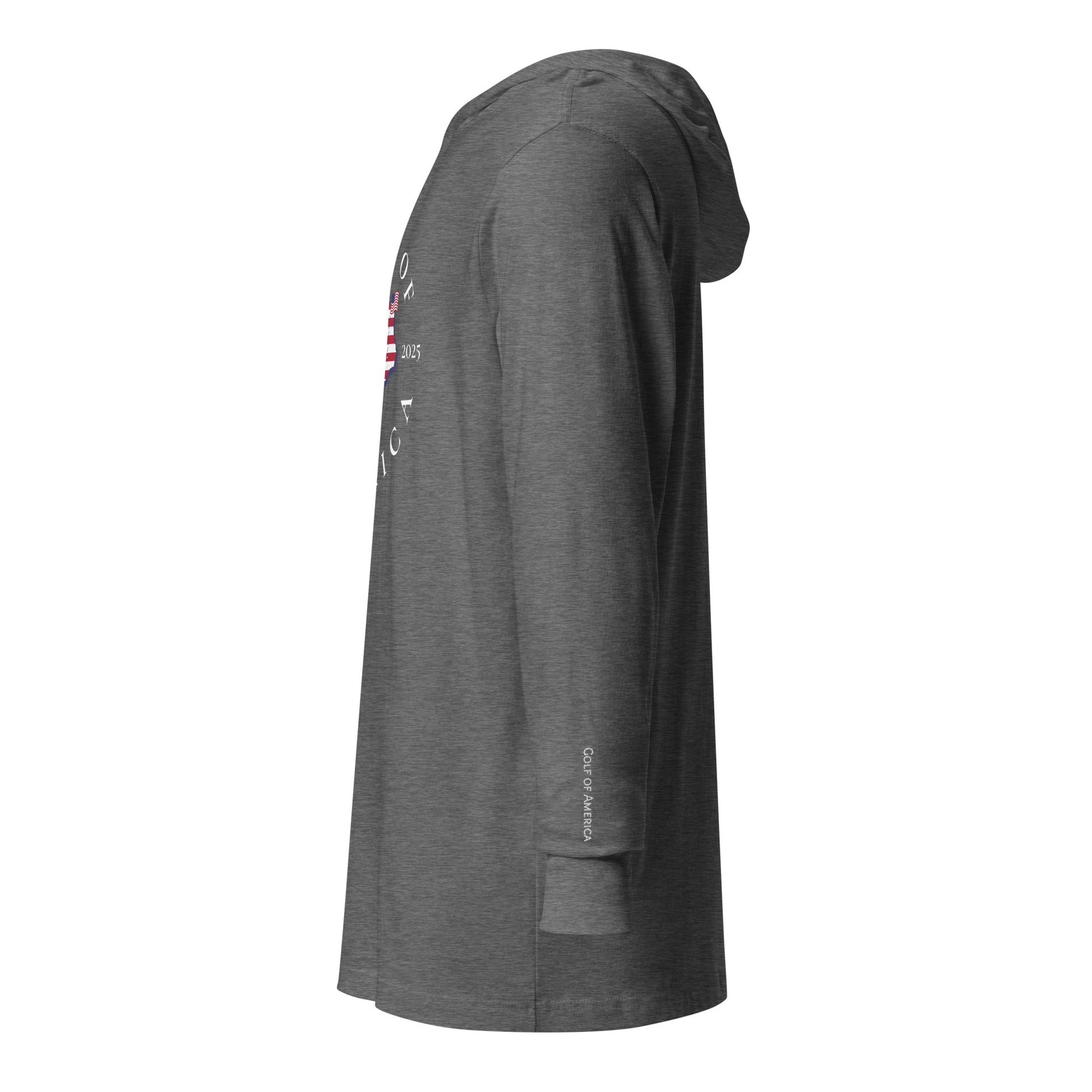 USA GOA Long-Sleeve Hoodie Tee - Golf of America
