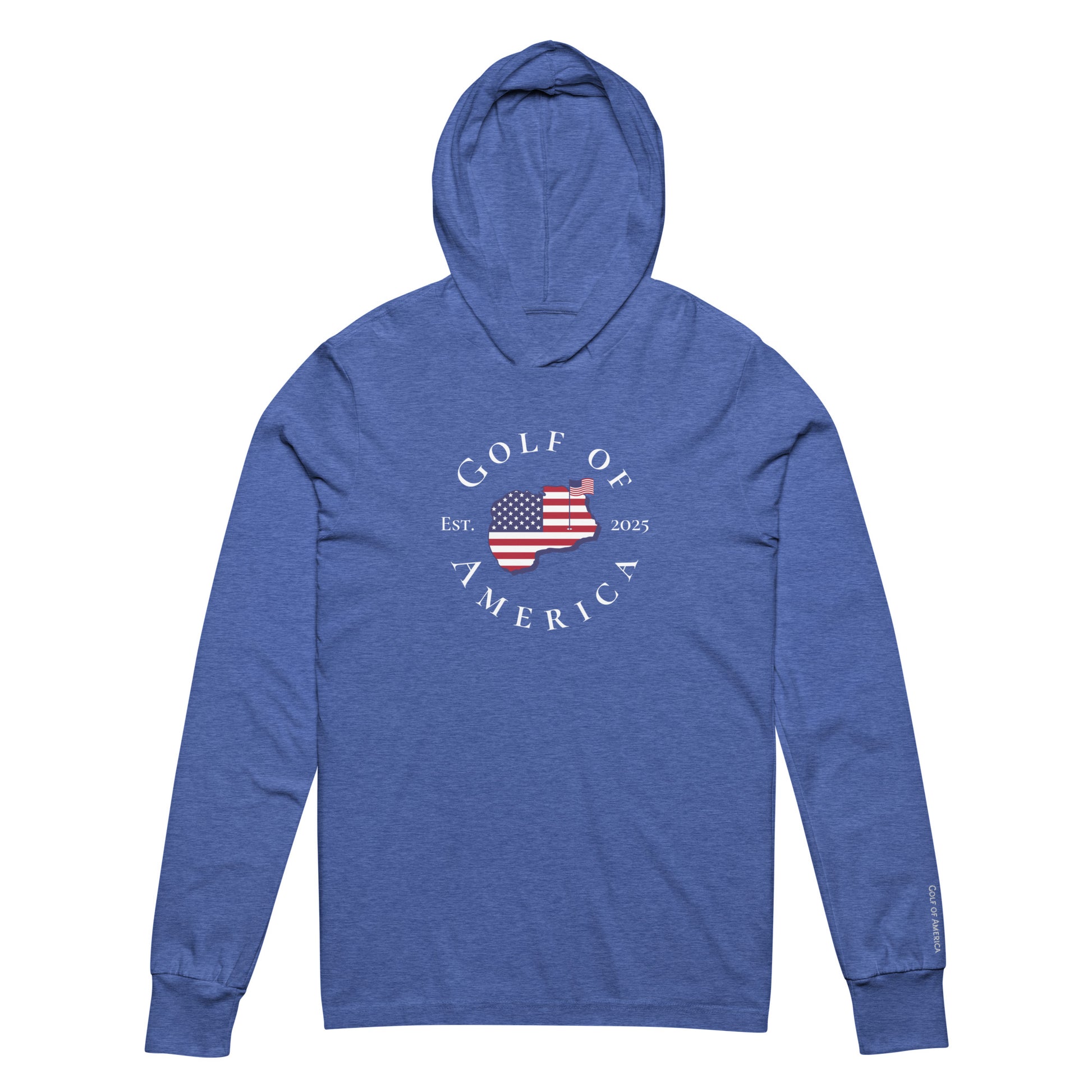 USA GOA Long-Sleeve Hoodie Tee - Golf of America