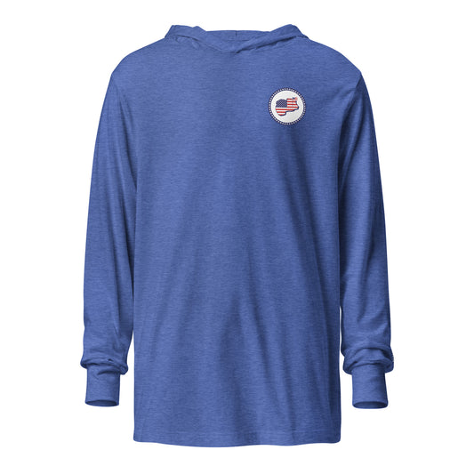 USA GOA Long-Sleeve Hoodie Tee - Golf of America