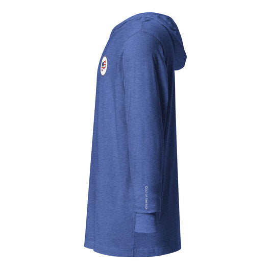 USA GOA Long-Sleeve Hoodie Tee - Golf of America