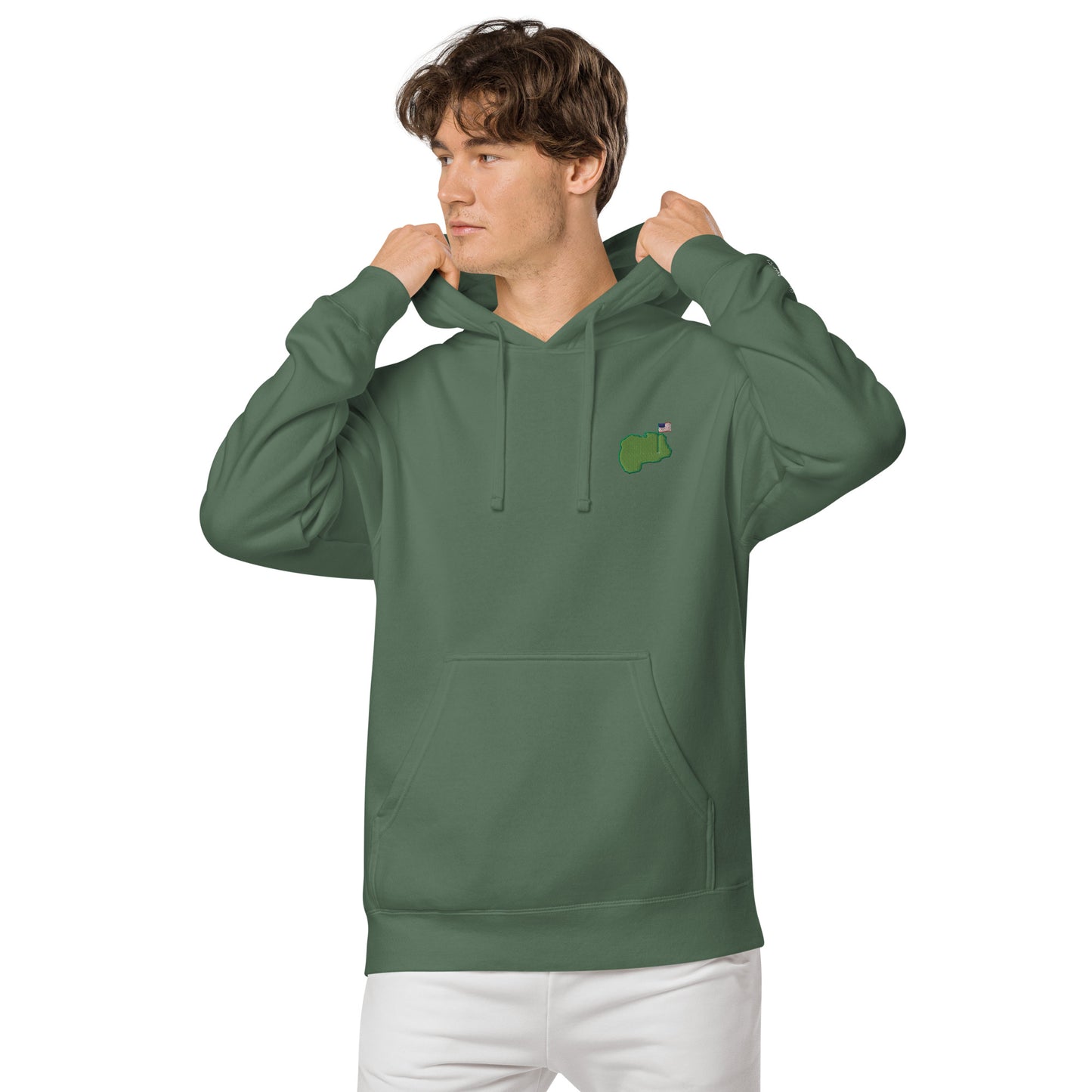 Classic GOA Premium Hoodie - Embroidered Logo - Golf of America
