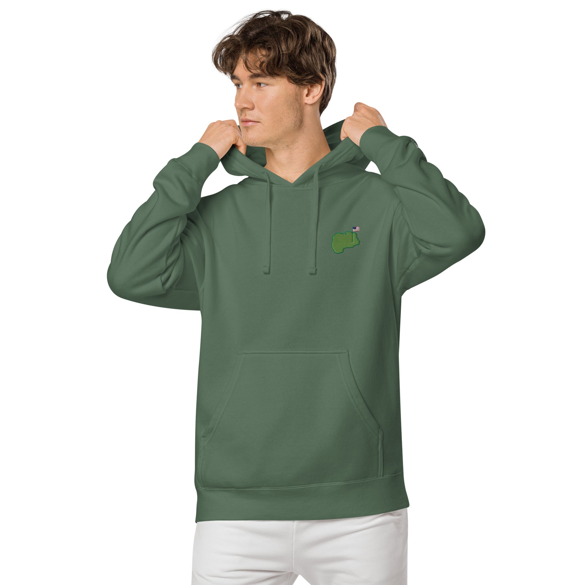 Classic GOA Premium Hoodie - Embroidered Logo - Golf of America