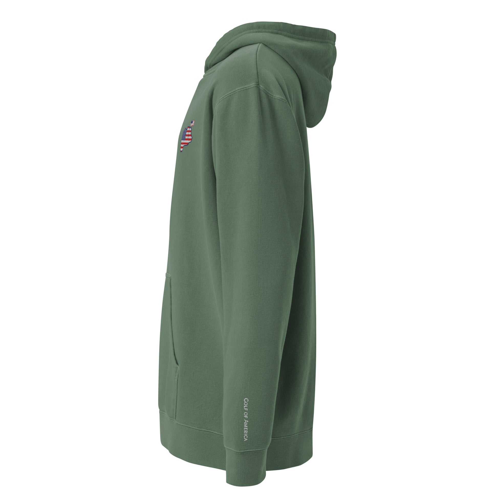 USA GOA Premium Hoodie - Embroidered Logo - Golf of America
