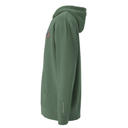 USA GOA Premium Hoodie - Embroidered Logo - Golf of America