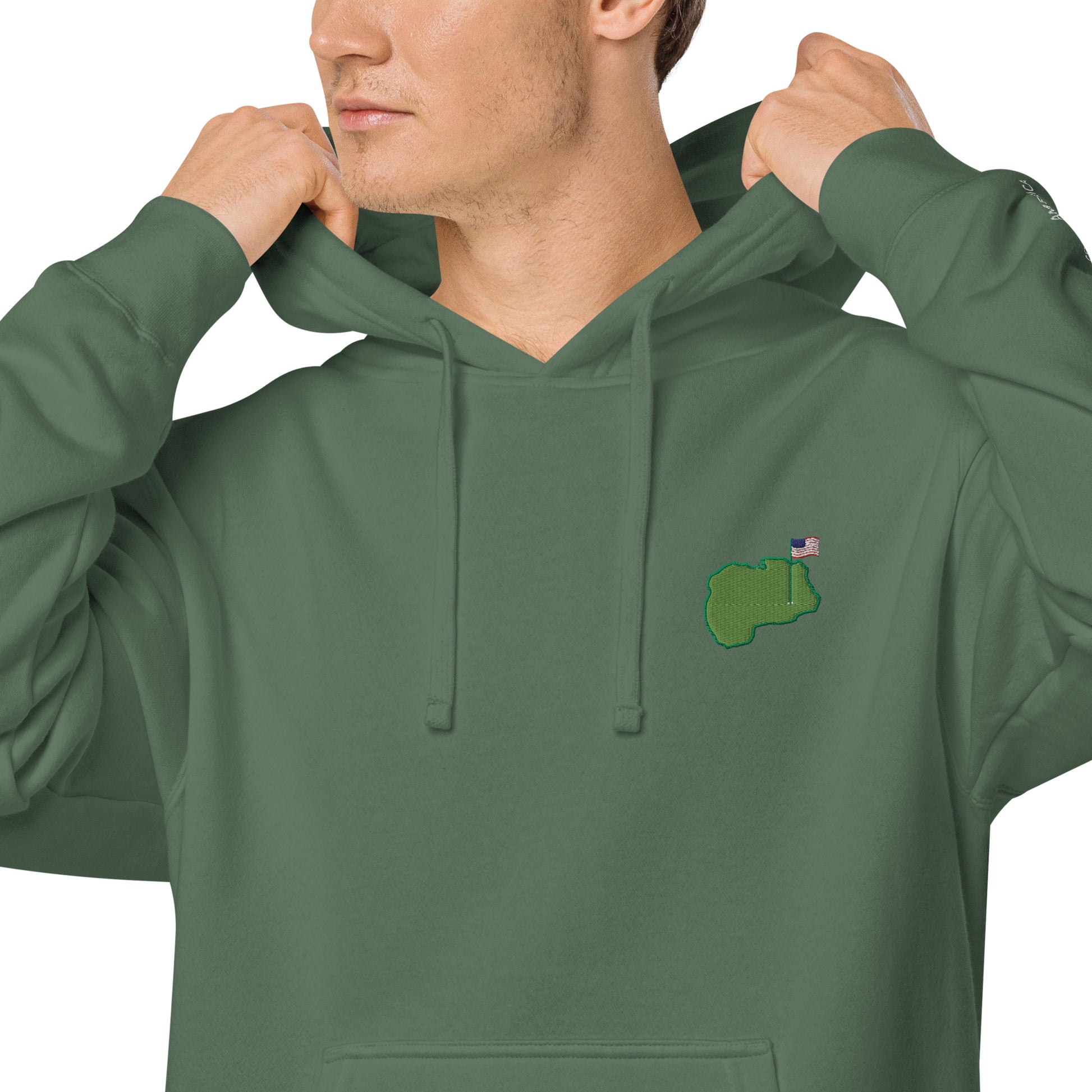 Classic GOA Premium Hoodie - Embroidered Logo - Golf of America