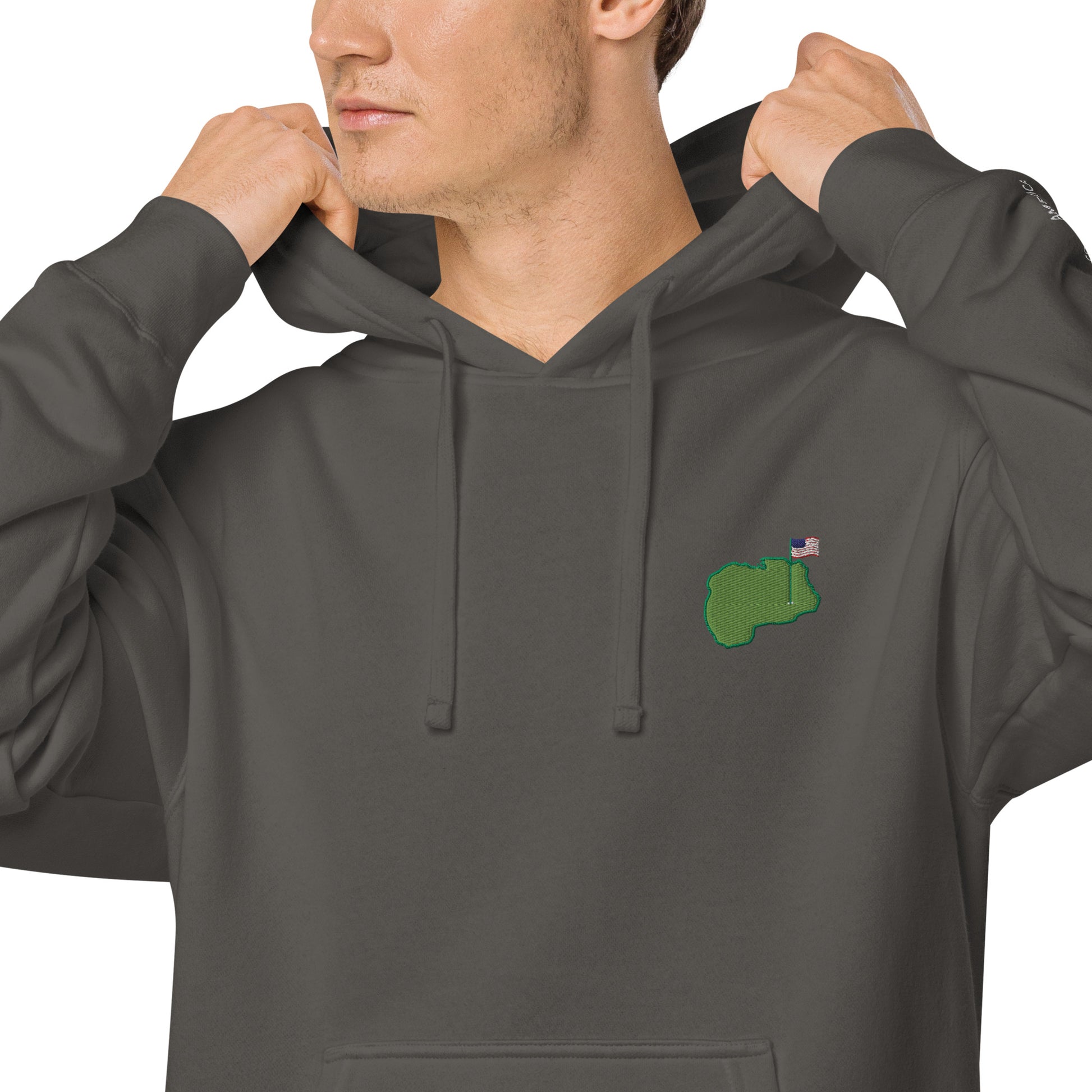 Classic GOA Premium Hoodie - Embroidered Logo - Golf of America