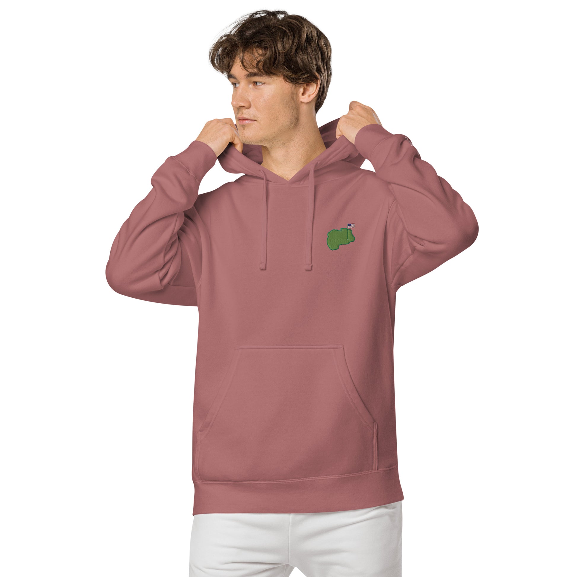 Classic GOA Premium Hoodie - Embroidered Logo - Golf of America