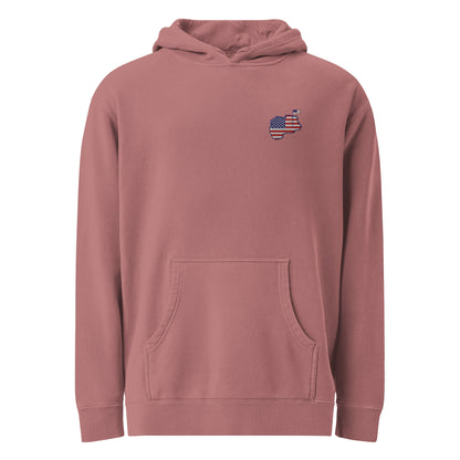 USA GOA Premium Hoodie - Embroidered Logo - Golf of America