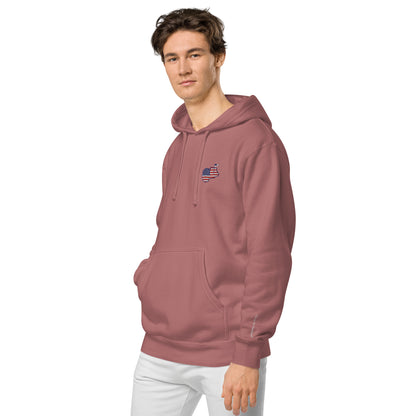 USA GOA Premium Hoodie - Embroidered Logo - Golf of America
