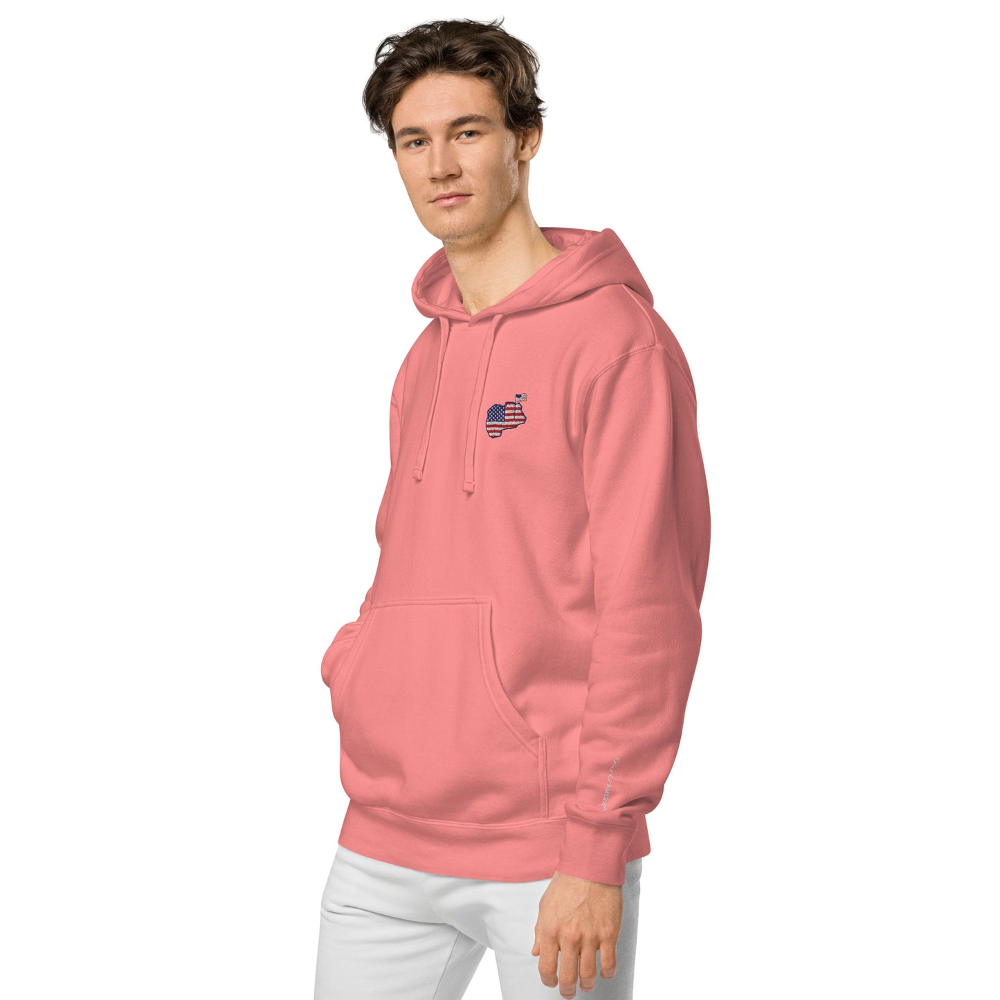 USA GOA Premium Hoodie - Embroidered Logo - Golf of America