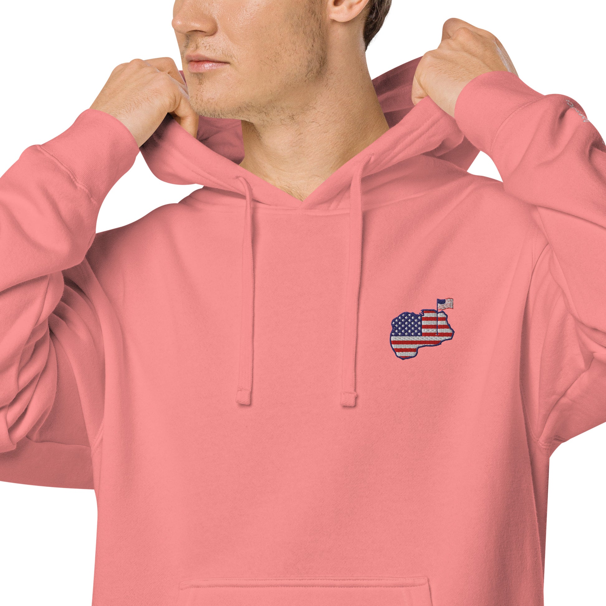 USA GOA Premium Hoodie - Embroidered Logo - Golf of America
