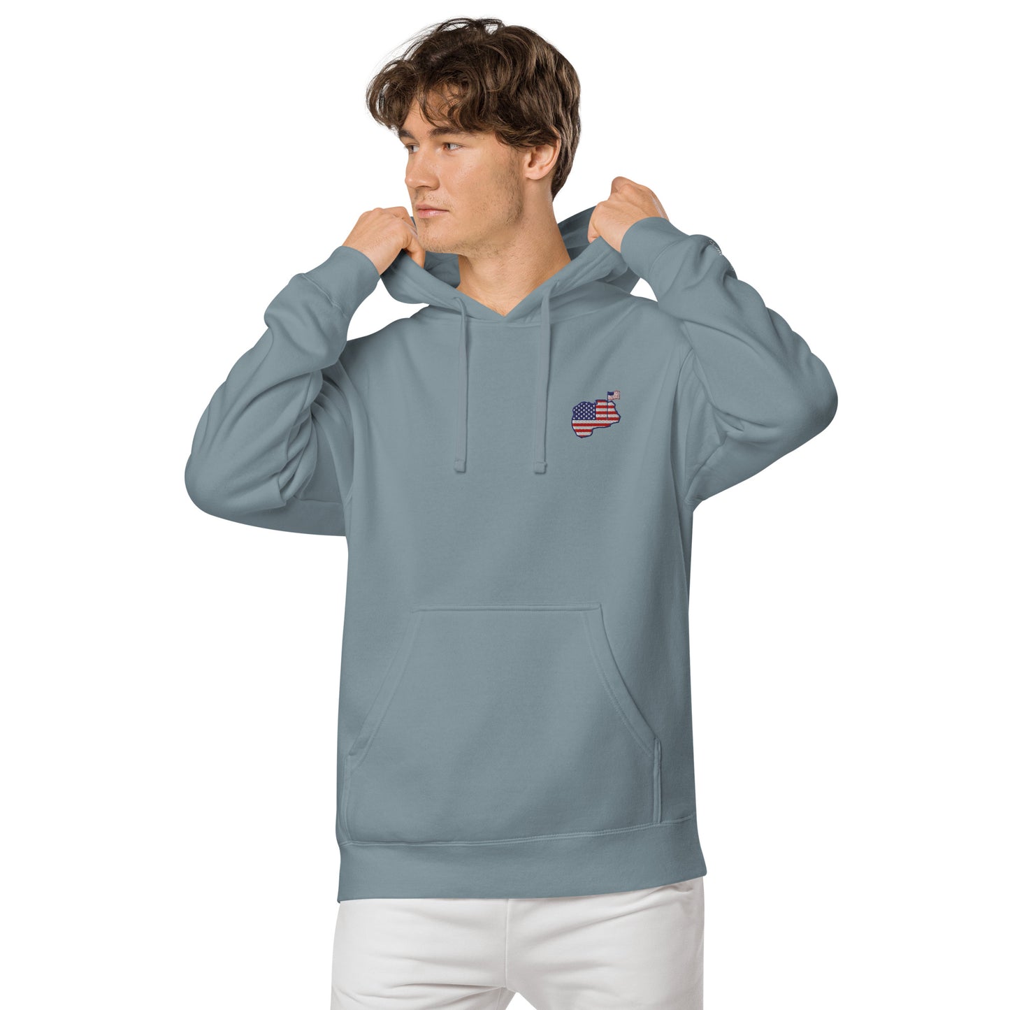 USA GOA Premium Hoodie - Embroidered Logo - Golf of America