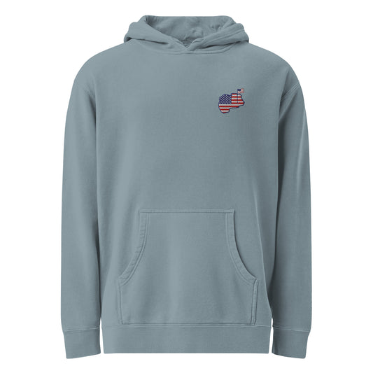 USA GOA Premium Hoodie - Embroidered Logo - Golf of America