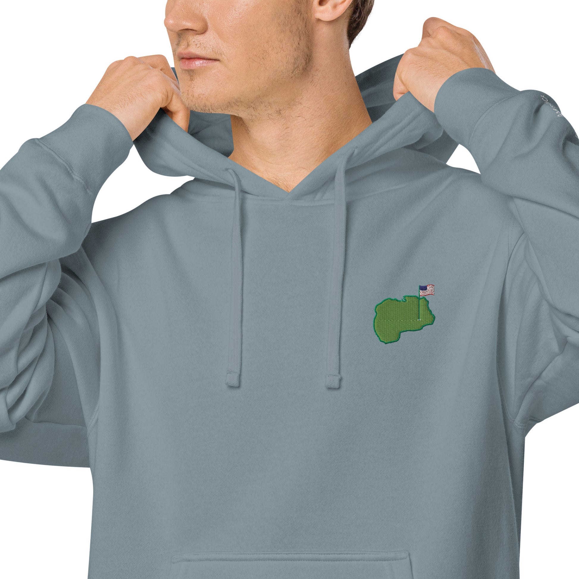 Classic GOA Premium Hoodie - Embroidered Logo - Golf of America