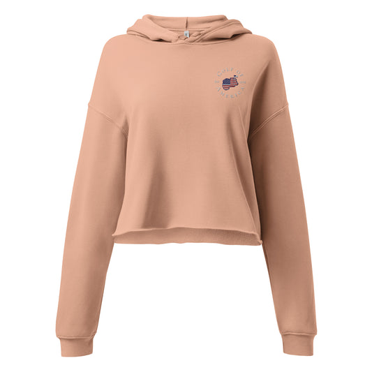 Golf of America USA Crop Hoodie