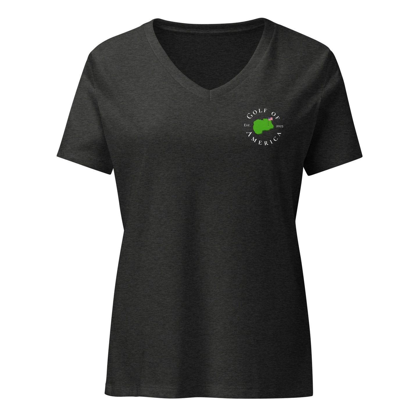 Classic GOA Relaxed V-Neck Tee - Golf of America