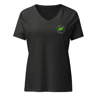 Classic GOA Relaxed V-Neck Tee - Golf of America