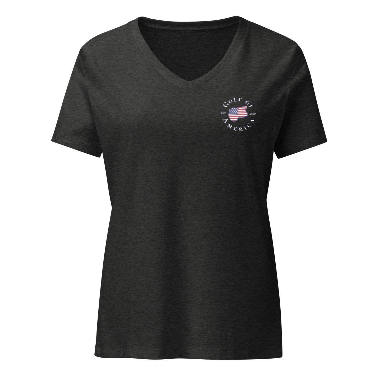 USA GOA Relaxed V-Neck Tee - Golf of America