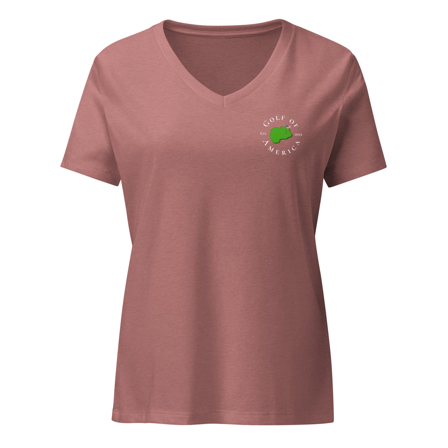 Classic GOA Relaxed V-Neck Tee - Golf of America