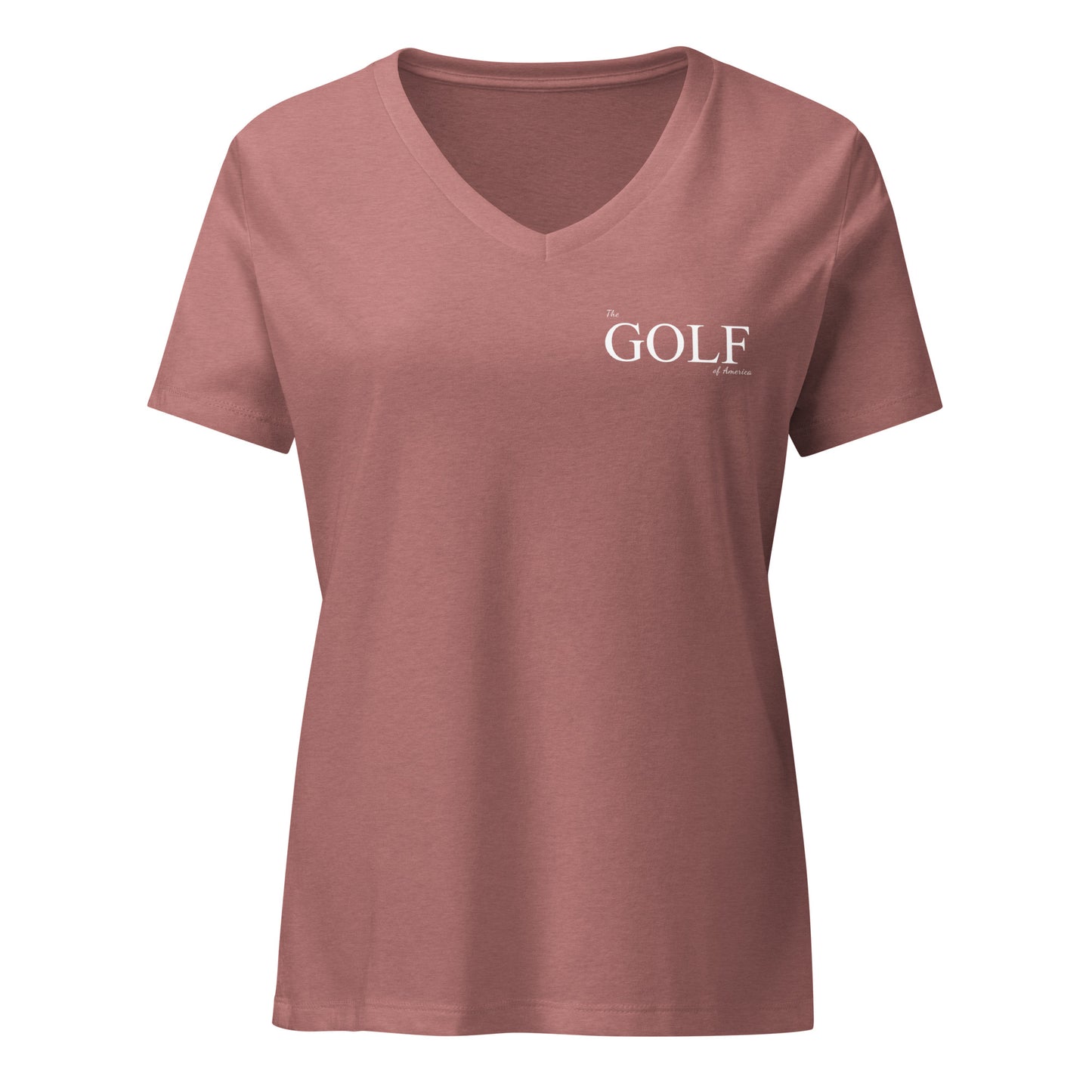 The Golf Classic Relaxed V-Neck Tee - Golf of America