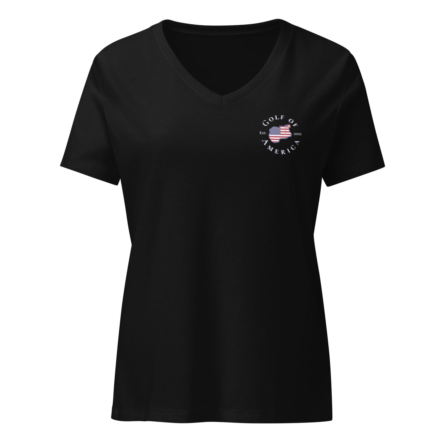 USA GOA Relaxed V-Neck Tee - Golf of America